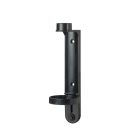 supporto_murale_in_abs_nero_per_dispenser_da_300_ml_per_hotel_federhotel_LP_vista_frontale