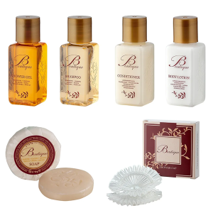 SET CORTESIA 4 per piccole quantità della Linea Cortesia BOUTIQUE composto da 432 PRODOTTI