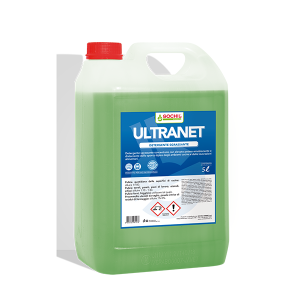 ULTRANET Detergente Sgrassatore ultra concentrato per la cucina in tanica da 5 Litri