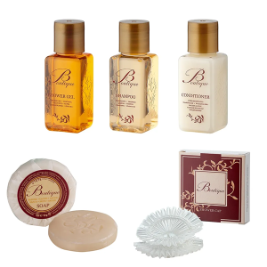 SET CORTESIA 5 per piccole quantità della Linea Cortesia BOUTIQUE composto da 360 PRODOTTI