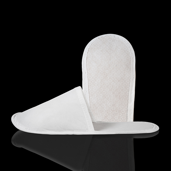 pantofola_chiusa_per_hotel_FederHotel_in_TNT_modello_EVOLUTION_C_BIANCO_FOTO