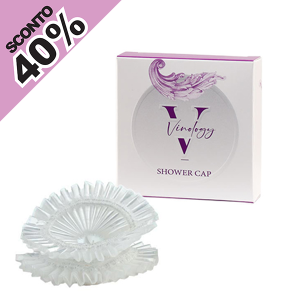 Cuffia doccia della linea cortesia accessori VINOLOGY
