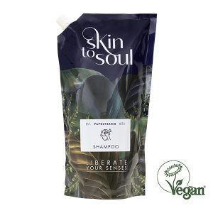 Shampoo in ricarica da 1000 ml. per la Linea Cortesia SKIN TO SOUL ordinabile da 1 ricarica