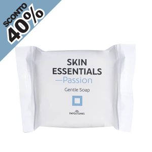 Saponi della linea cortesia SKIN ESSENTIALS PASSION da 15 gr. in flow-pack
