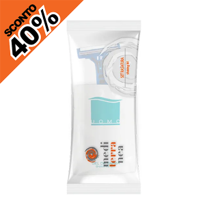 SET DA BARBA in flow-pack MEDITERRANEA acquistabile da 50 bustine