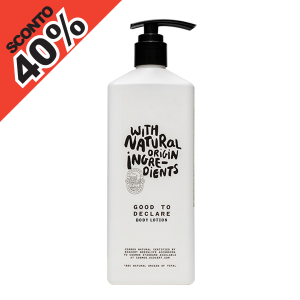 Crema Corpo in dispenser da 360 ml. per la Linea Cortesia GOOD TO DECLARE ordinabile da 1 dispenser