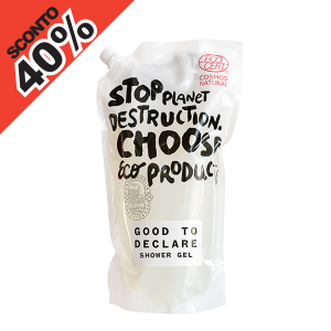 Gel Doccia in ricarica da 1000 ml. per la Linea Cortesia GOOD TO DECLARE ordinabile da 1 ricarica