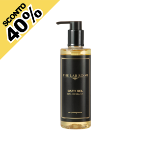 Gel Doccia in Dispenser PUMP SYSTEM da 300 ml. della Linea Cortesia THE LAB ROOM ordinabile da 1 dispenser