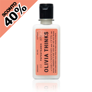 Balsamo in flacone da 70 ml. della Linea Cortesia OLIVIA THINKS ordinabile da 40 flaconi