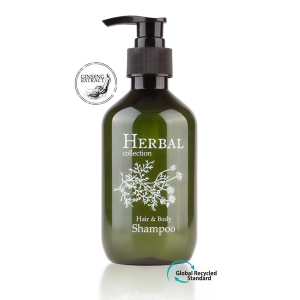 Shampoodoccia in dispenser da 300 ml. della linea cortesia Herbal ordinabile da 1 dispenser