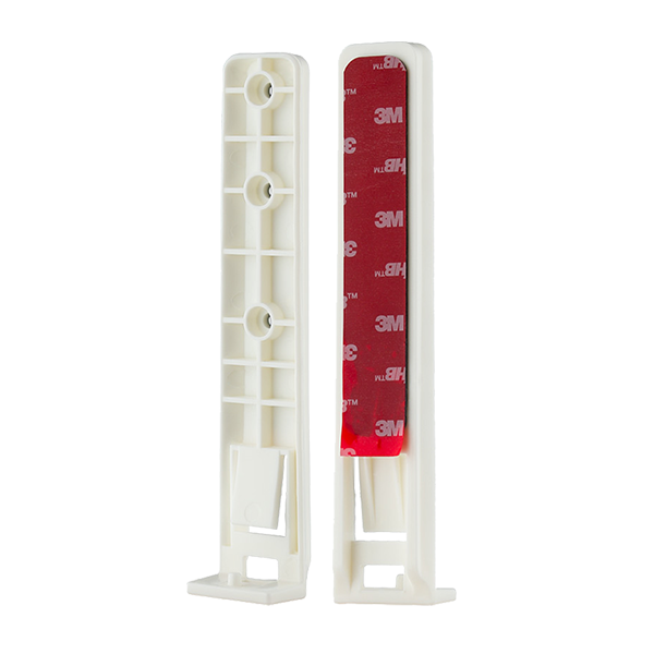 Supporto invisibile per dispencer PUMP SYSTEM 380 ml della linea cortesia biologica 1 Supporto invisibile per dispencer PUMP SYSTEM 380 ml della linea cortesia biologica 1