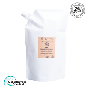 Ricarica di Sapone Liquido in sacchetto da 310 ml. della Linea Cortesia ELLA DELANNOY ordinabile da 1 sacchetto di ricarica