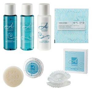 SET CORTESIA 6 per piccole quantità della Linea Cortesia ALLURE composto da 300 PRODOTTI