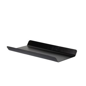 Vassoio cortesia in plexiglass nero per linea cortesia accessori amenities per hotel FederHotel